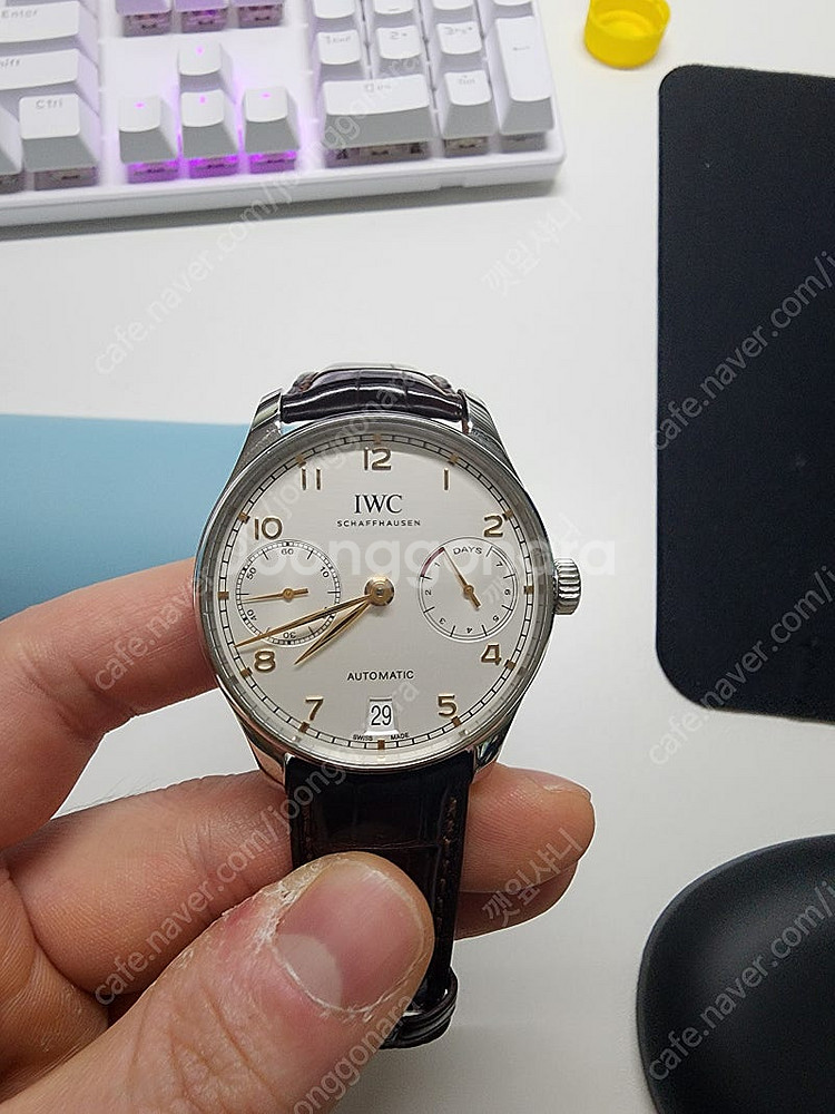 [추가할인] IWC 5007 부엉이 골드핸즈 판매합니다...--4