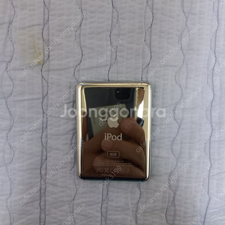 신품과 동일한 수준 아이팟 나노3세대 8GB 불루--1