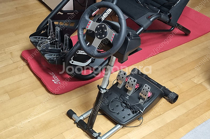 레이싱휠 로지텍 G27 휠스텐드 프로 팝니다--0