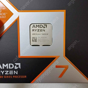 AMD 9800X3D 제이씨현 정품 멀티팩 미개봉