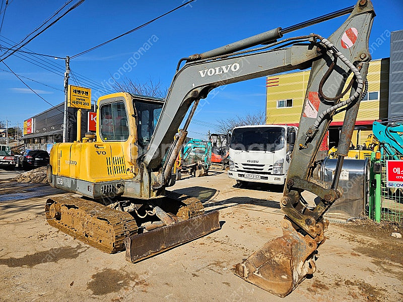 중고굴삭기 볼보 EC55 중고포크레인 2000년식 공투굴삭기 판매--0