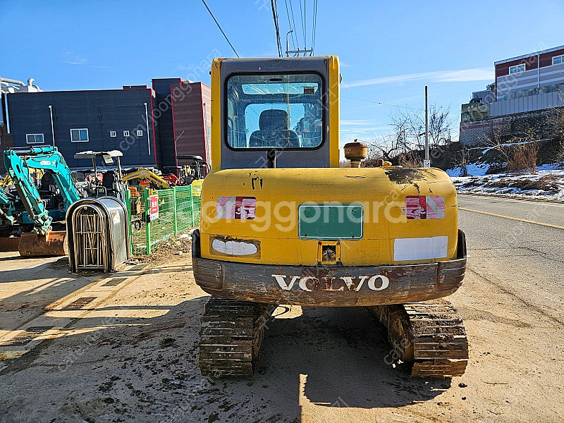중고굴삭기 볼보 EC55 중고포크레인 2000년식 공투굴삭기 판매--2