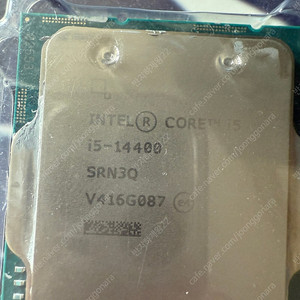 i5 14400 CPU 단품 팝니다. 택포18만원