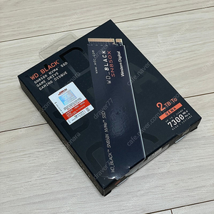 WD BLACK SN850X M.2 NVMe 정품 미개봉 팝니다