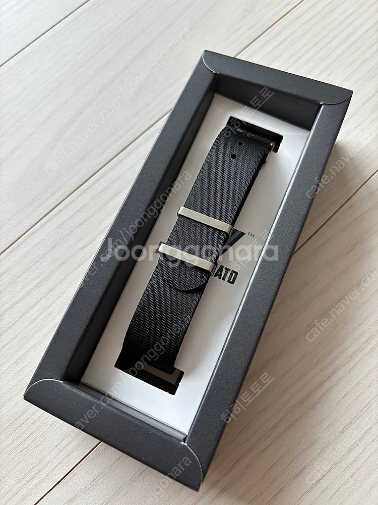 페노메 나토 시계 스트랩 20mm 블랙 새상품--1