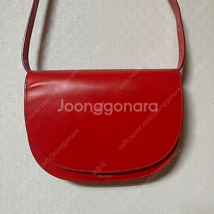 엘바테게브 가방 크로스백 레드 (김나영, 차정원 가방)--0