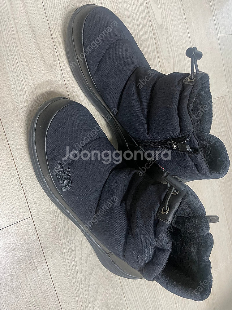 노스페이스 방한화 패딩부츠 250 새상품--1