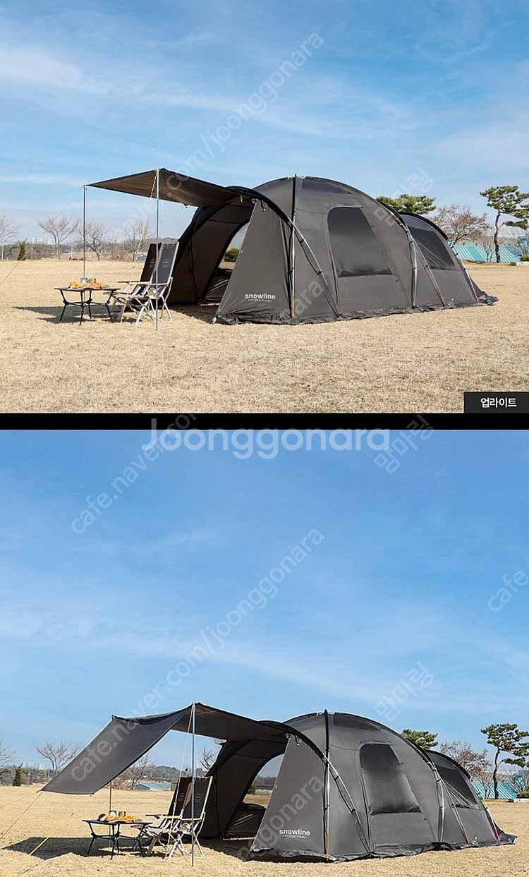 스노우라인 미라클패밀리 신상 머드그레이 4인용 입문자/...--1