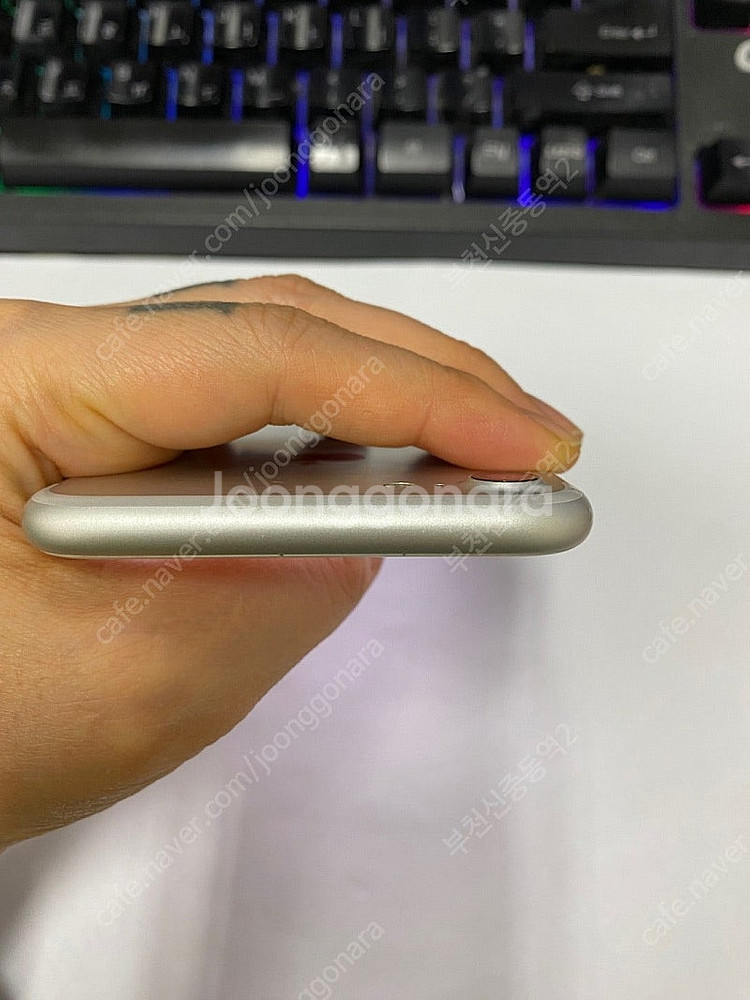 197274 아이폰7 실버 A급 32GB 배터리성능86...--6