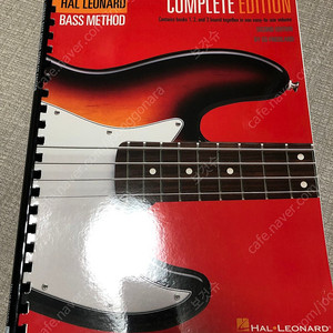 [Hal leonard] Bass method 베이스 기타 교본 3권 합본 (택배비포함)