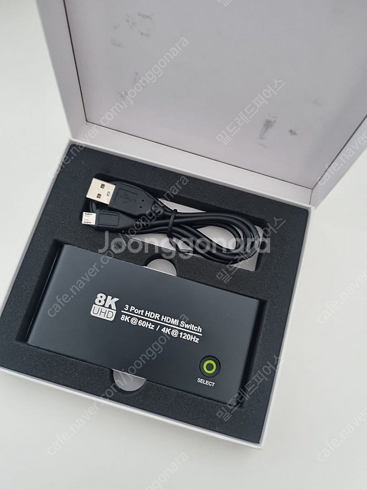 컴스 COMS JA090 HDMI 2.1 선택기 8K ...--1