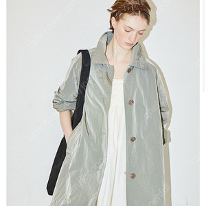 파르벵 트렌치 VICO SIDE SLIT HALF TRENCH