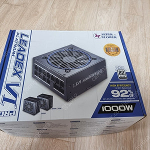 슈퍼플라워 1000W 파워 SF-1000F14PE LEADEX VI PRO PLATINUM BLACK 팝니다