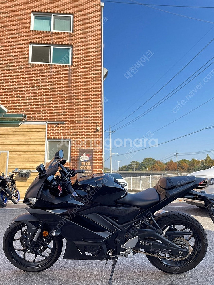[점검완료]야마하 YZF-R3 20년식 무광블랙 짧은주...--3