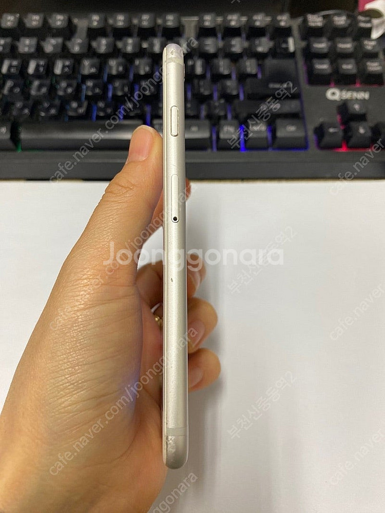 022915 아이폰6S 실버 액정SS급 64GB 배터리...--5