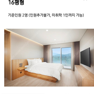 증평 벨포레 리조트 12.8~9일 1박 숙박권 판매합니다.(16평)