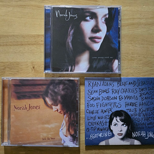 CD 음반 Norah Jones 노라 존스 앨범 3장