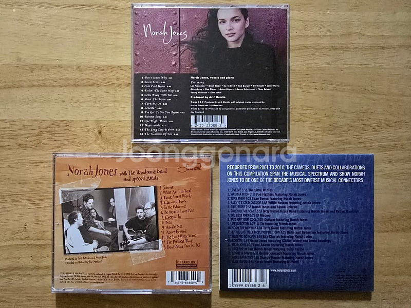 CD 음반 Norah Jones 노라 존스 앨범 3장--2