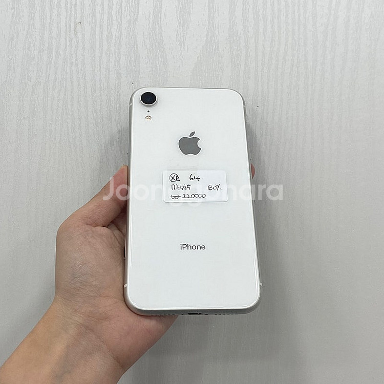 73555 아이폰XR 64GB 화이트 부산 중고폰 팝니...--2