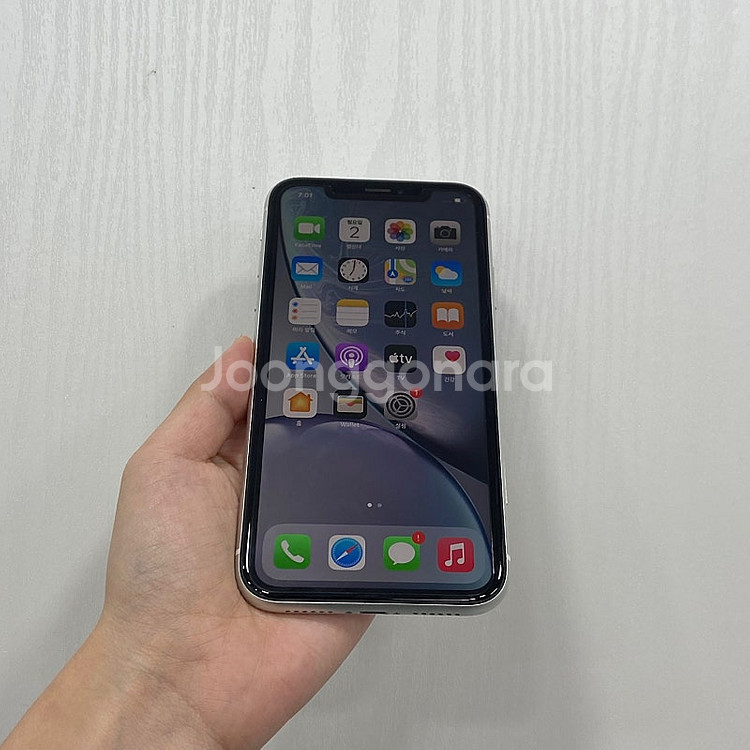 73555 아이폰XR 64GB 화이트 부산 중고폰 팝니...--0
