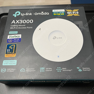 TP-LINK 티피링크 EAP653 WIFI6 802.11AX3000 컨트롤러/단독형