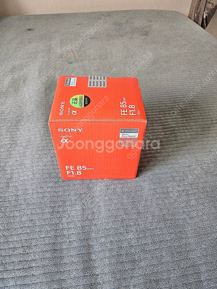 소니 85mm 렌즈 85.8 렌즈 판매합니다--3