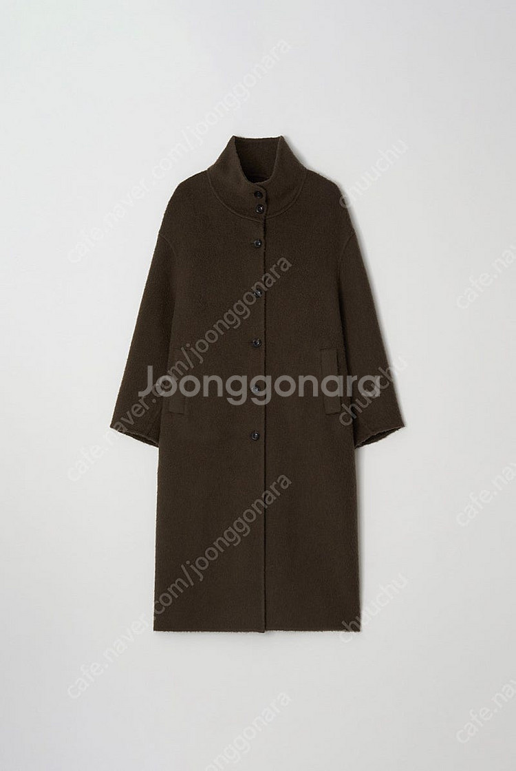 윤슬샵 윤슬마켓 teddy high neck coat ...--0