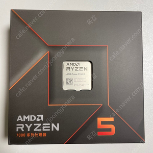 라이젠 amd 7600x cpu 벌크 택포