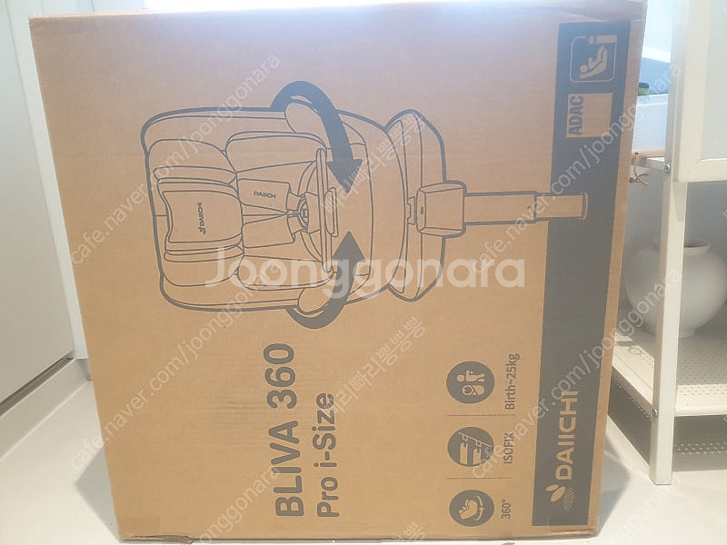 다이치 블리바 360프로 아이사이즈 카시트--0