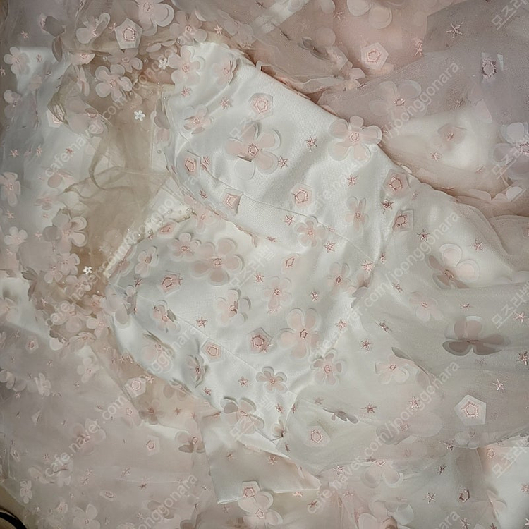 셀프웨딩드레스, 돌맘드레스, 유색드레스, 컬러드레스, 플라워드레스, 실크드레스, 돌잔치드레스 샘플 1벌 선착순 처분 이미지