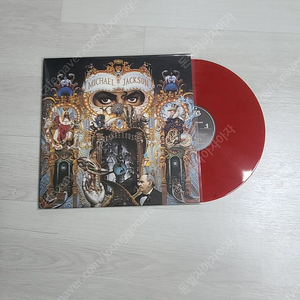 마이클잭슨 dangerous lp 30주년 한정판 레드&블랙 에디션 팔아요