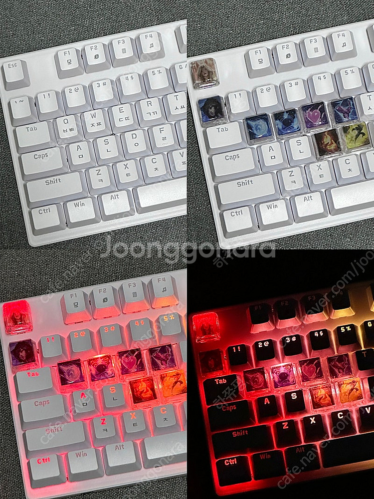 키보드 키캡 제작 판매 (로스트아크 롤 메이플)--0