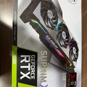 Msi rtx3080 슈프림x