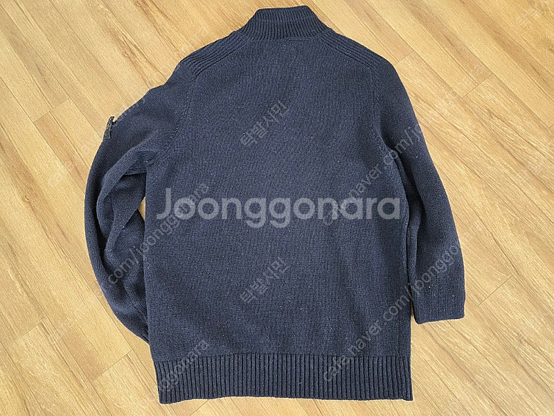 스톤아일랜드 20fw 반집업 니트(M)--6