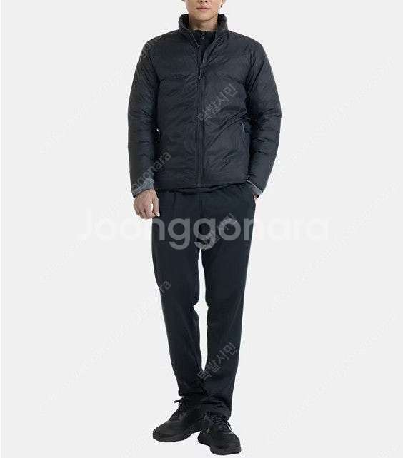 언더아머 3in1 콜드기어 롱코트+다운내피--3