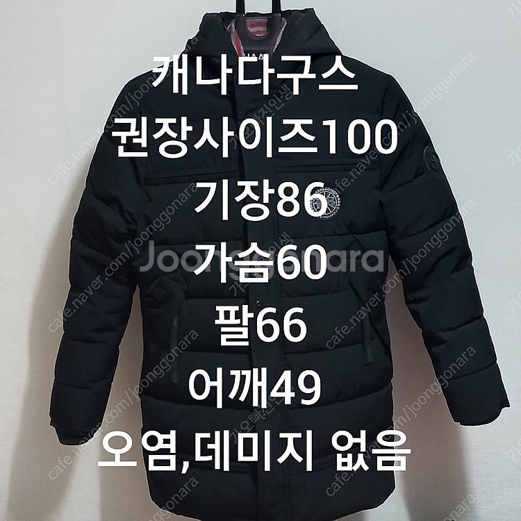 캐나다구스 중기장 패딩--9