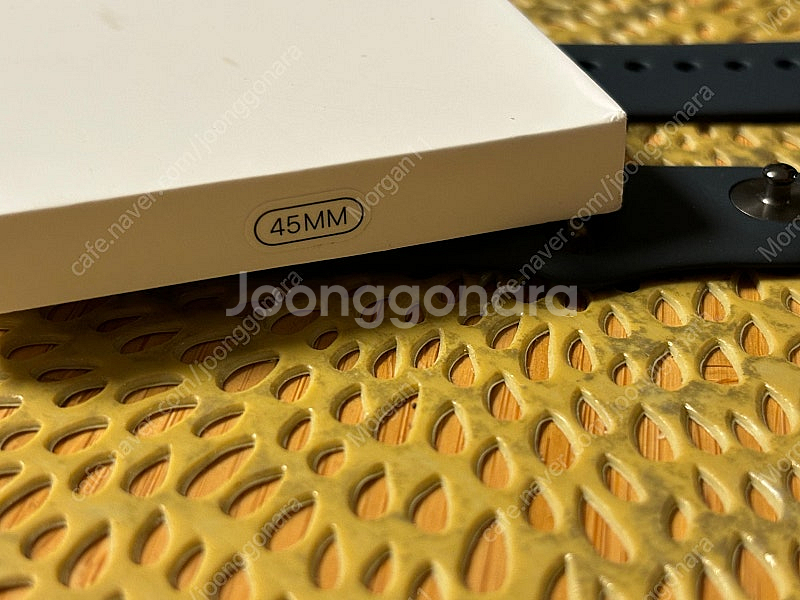 애플워치 스포츠밴드 정품 45mm 미드나잇--2