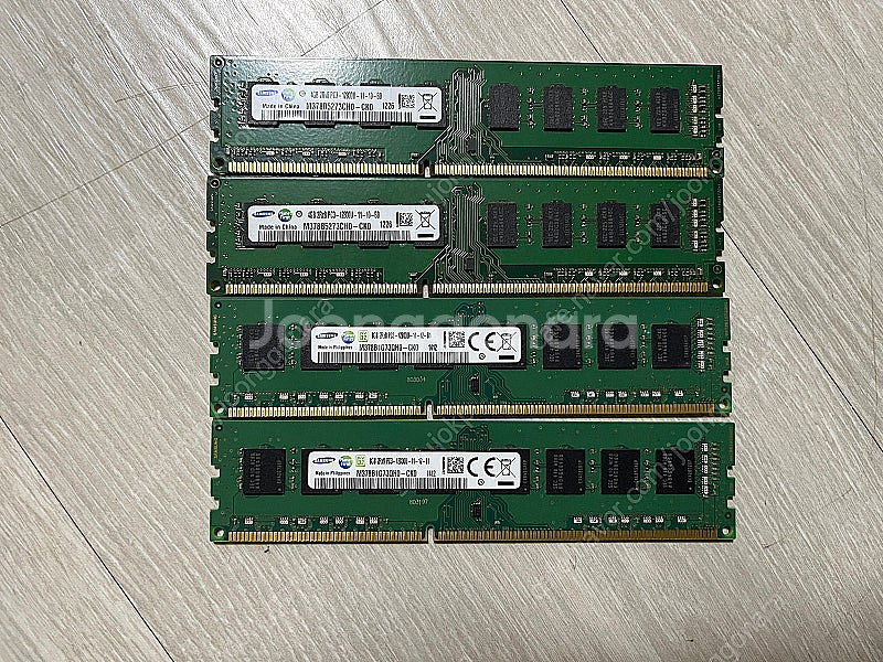 삼성 램 8gb x2 4gb x2 samsung ram--0