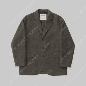 (새상품)어나더 오피스 헤링본 자켓 1사이즈 Scape 3Button Jacket (Shetland-Herringbone)