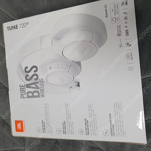 JBL 블루투스 헤드셋 T720BT 색상화이트 유무선 겸용 헤드폰