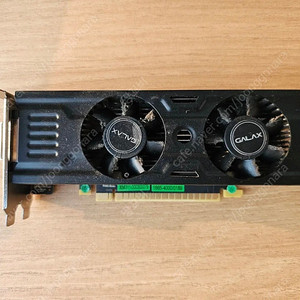 컴퓨터 슬림피씨 그래픽카드 갤럭시 gtx 1650 lp 1650lp 판매합니다