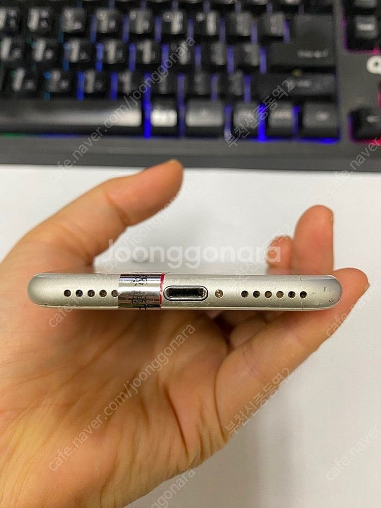 197274 아이폰7 실버 A급 32GB 배터리성능86...--5