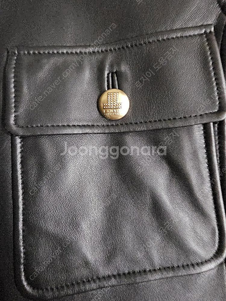 랑방컬렉션,고급스럽고 날씬해보이는 램스킨 자켓, 1회 ...--8