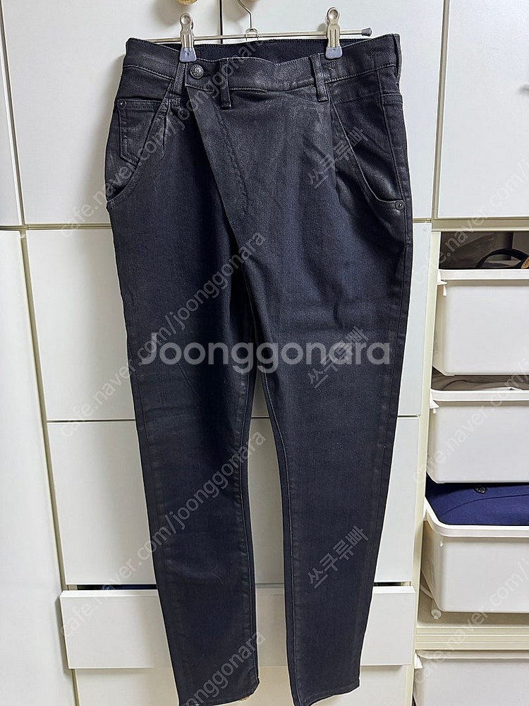 R13 크로스오버 블랙 스키니 26--4