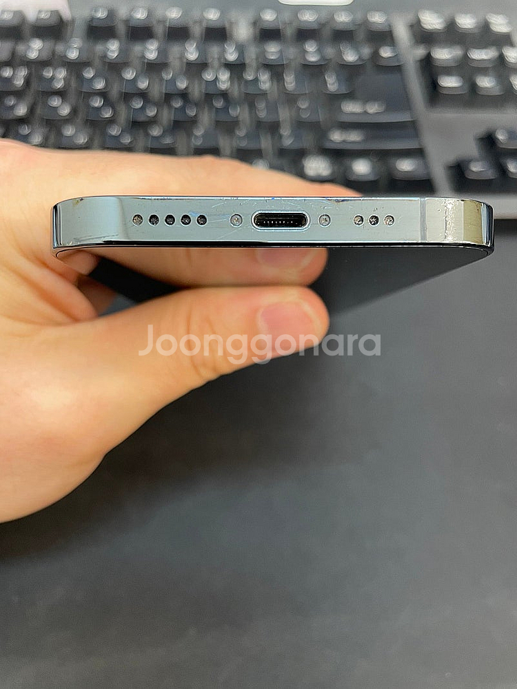 아이폰12프로 블루 256GB 상태좋은 중고40만팝니다...--5