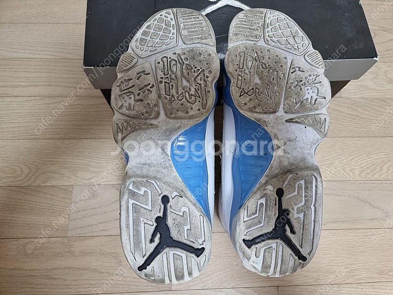 에어조던 9 retro UNC 280사이즈 정리합니다.--2