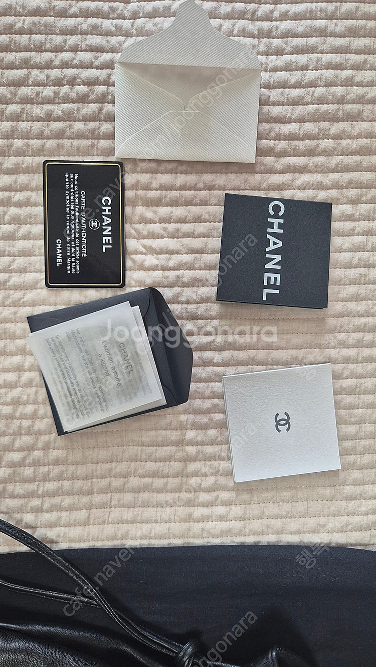 샤넬 램스킨 CC 디스크 숄더백--3