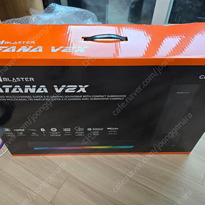 사운드블라스터 크리에이티브 카타나 katana v2x 팝니다.