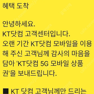 kt 모바일상품권 5만원권(사용기한 12월31일/1월31일) 개당 1만원(2개 있음)