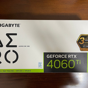 ※택포 GIGABYTE 4060 Ti AERO 에어로 팝니다